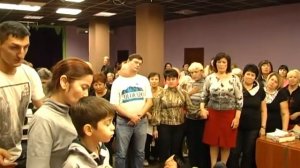 Михаэль Шагас, в церкви Помазание Исцеления