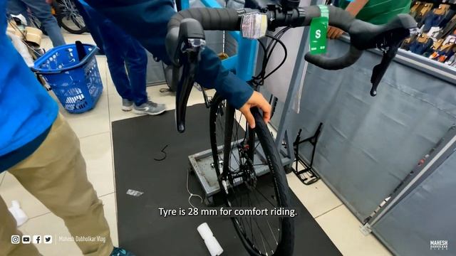 Btwin Triban RC 500 unboxing Decathlon R- City Mall Full review in Marathi  maheshdabholkarvlog