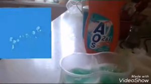 Как сделать раствор для мыльных пузырей.