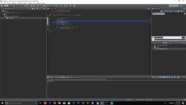 Java Tutorial | If Statements, Variables, Printing | #1 смотреть онлайн