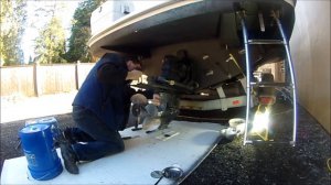 Mercruiser Bravo 3 Splitting the lower leg off