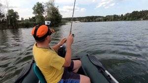 Рыбалка на тролинг и практика с  эхалотом.