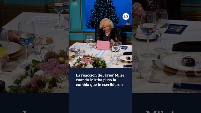 Mirtha Legrand puso "la cumbia de Milei" y esta fue la reacción del presidente 😱 смотреть онлайн