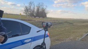 Остановили ИДПС на платной дороге М4 ДОН за превышение