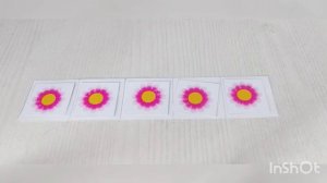 Сравнение двух равных групп множеств способом наложения (дети 3-4 лет)