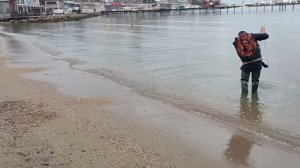 Анапа. Зимний штиль и дядька с магнитами!=) 14 декабря 2023