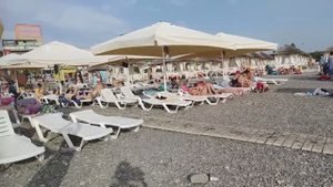 ПЛЯЖ " МАНДАРИН".ОТДЫХ. АДЛЕР. АВГУСТ 2022.