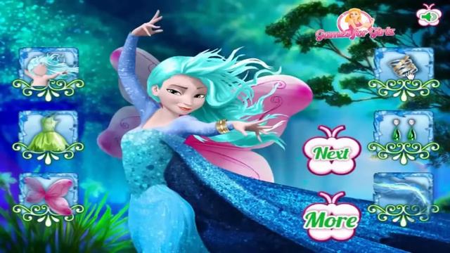 Мульт игра Ледяное сердце, Эльза фея онлайн бесплатно смотреть онлайн