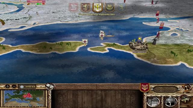 Прохождение Medieval 2 TW:Булатная Сталь-Киевская Русь #20 смотреть онлайн