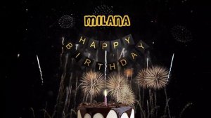 MILANA Happy Birthday Song – Happy Birthday to You - Best wishes on your birthday! Song Song