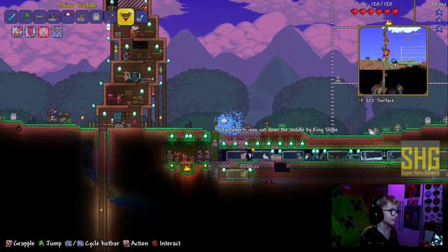 Terraria - multiplayer (Part 8) Eye of Cthulhu... смотреть онлайн