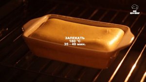 Творожная запеканка со сметанным соусом