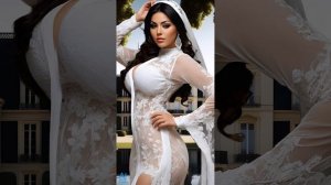 4k AI Art Lookbook Video | AI Girl | Arab Couture Chronicles in France Chateau