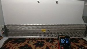 Как проверить температуру нагревателя конвектора.