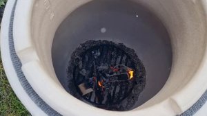 Тандыр первое использование.