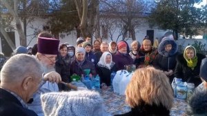 Крым,  Мазанка,  Свято Никольский Храм, Праздник Богоявления.