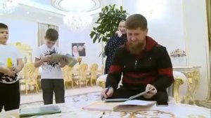 Кадыров воспитывает своих сыновей