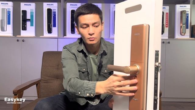 Видео обзор на электронный замок Philips 7300