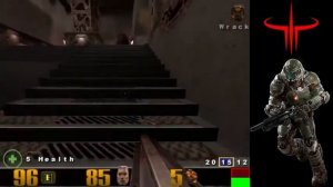 Quake III Arena (Nightmare) - full walkthrough. longplay. Полное Прохождение игры