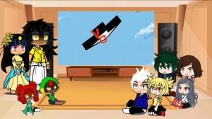 MHA & BRAWL STARS animation vs animator V react to gacha
