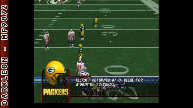 Sega Saturn - Madden NFL 98 (1997) смотреть онлайн