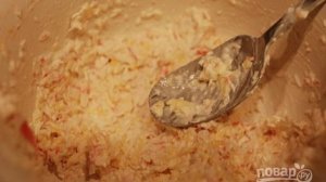 Крабовое мясо на тостах