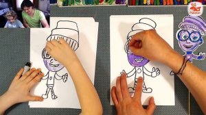 Как нарисовать ФИКСИКА из мультика Игрека / урок рисования для детей