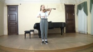 Paganini caprice №2 Паганини каприс №2 Вероника Шуркина, скрипка