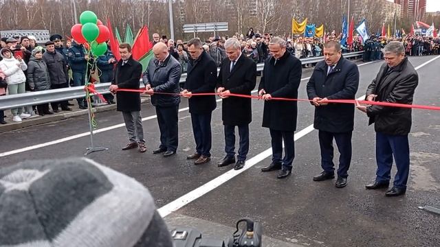 Открытие моста. Новополоцк.