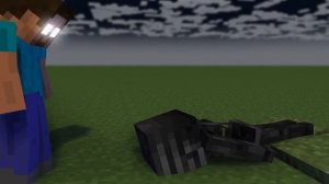 Herobrine VS Wither Skeleton Evil King Attack  - Minecraft Animation