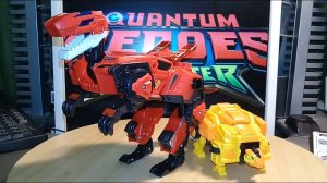 Review! 2023 Dinoster Raptor Tron from Quantum Heroes Dinoster by Alpha Group!