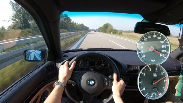 BMW E39 540I 286HP [ V8 SOUND ] POV DRIVE ON GERMAN AUTOBAHN NO LIMIT смотреть онлайн