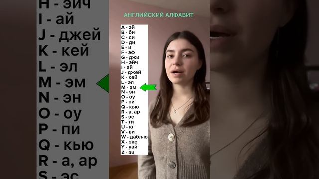 Английский алфавит. Английский язык для начинающих. Учим английский Алфавит. #shorts