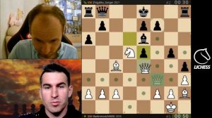 Красивые шахматы! Дмитрий Андрейкин - Сергей Жигалко