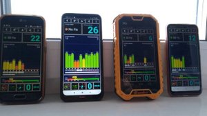Работа навигации (GPS) на смартфоне LG, Xiaomi, Runbo, Samsung