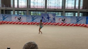 Мишкурова Ульяна 2013 г.р. Упражнение с обручем| Клубная лига России|Сочи|Небесная грация