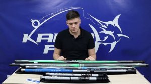 Обзор на ручки для подсачеков Kaida Felix EVA, TELE, STRONG