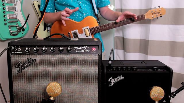 Fender GT40 VS. Fender Princeton Reverb смотреть онлайн