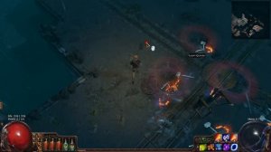 PoE Explosive Arrow Templar at Docks