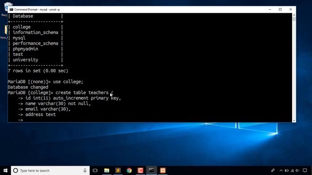 Php Mysql tutorial - Learn Mysql database, CRUD in One video - in Bangla
