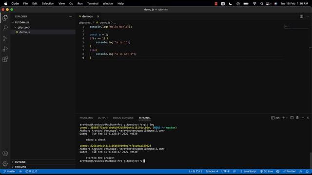 Git Part 4 - Getting started with a project | Staging, Committing & Pushing the changes смотреть онлайн