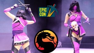 Косплей Милины Mortal Kombat (Mileena Cosplay) - veezara на Epic Con 2022