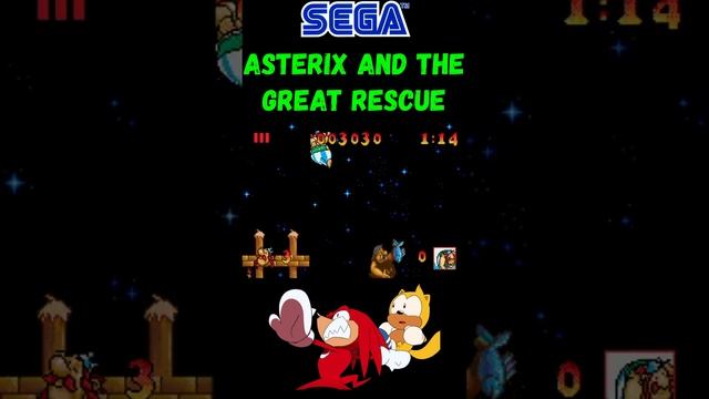 Asterix and the Great Rescue на SEGA. #shorts