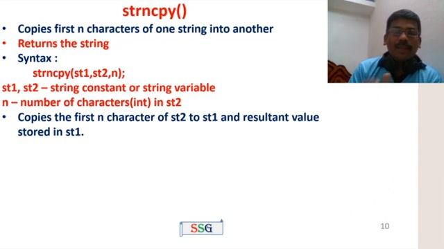 String functions | strlwr, strupr | strcpy, strncpy | strtok | CS3251-Programming in C | Tamil | 26