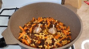 Плов узбекский. Готовим в домашних условиях.