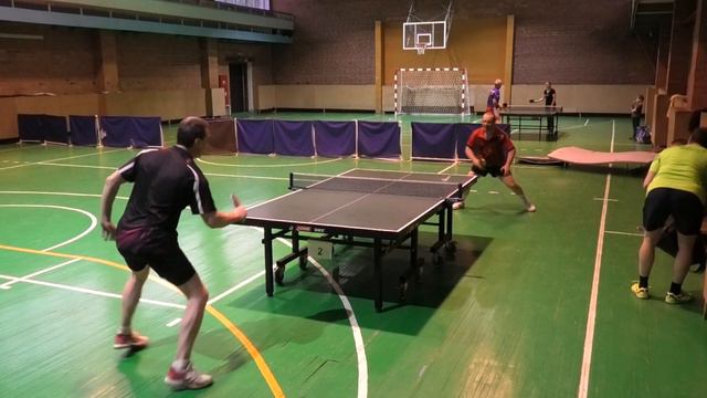 матч 18 Сапиташ Н. - Чирков А. игра в настольный теннис на переходы "лесенка" Великие Луки 12.05 смотреть онлайн