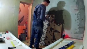 ХАМАМ / укладка плитки / КРУПНОФОРМАТНЫЙ КЕРАМОГРАНИТ