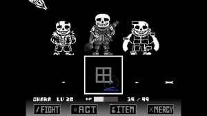 Ink Sans Phase 4 - 5 | Full Gameplay