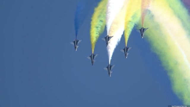 Динамический показ авиации МВТФ Армия 2018 / Aviation display of the Forum Army 2018 смотреть онлайн