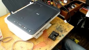 Установка СНПЧ на Canon Pixma E404 ( MG2440 / MG2540 )